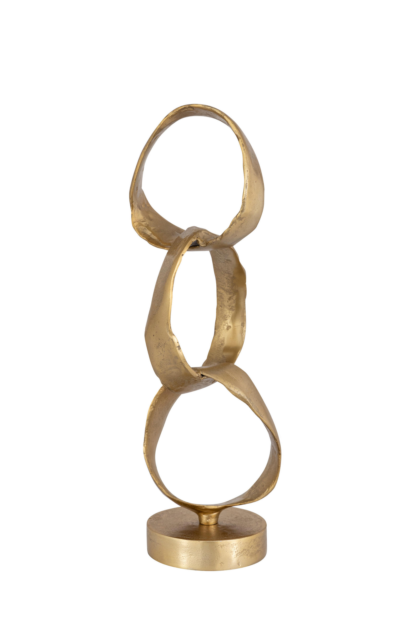 SOCHA - zlatá, Design, kov (18/48/15cm) - Ambia Home