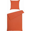 BETTWÄSCHE Seersucker 135/200 cm  - Orange, Basics, Textil (135/200cm) - Janine