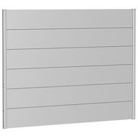 SICHTSCHUTZ - Silberfarben, Basics, Metall (180/137/4,4cm) - Biohort