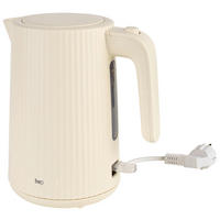 VATTENKOKARE  - cremefärgad, Trend, metall/plast (21,8/15,4/23,8cm) - Homeware Profession.
