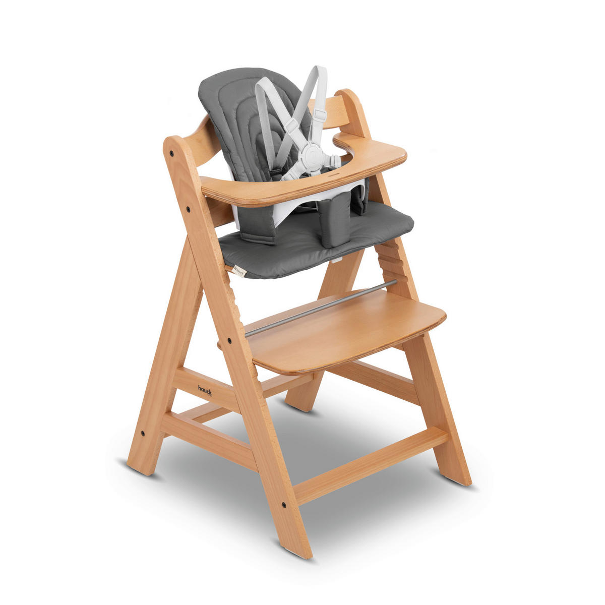 HOCHSTUHLEINLAGE Highchair Baby Seat Pad  - Dunkelgrau, Basics, Textil (46/2/24cm) - Hauck