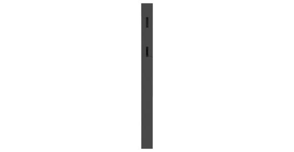 GARDEROBENPANEEL  in 13/160/3 cm  - Anthrazit, Design, Holzwerkstoff (13/160/3cm) - Novel