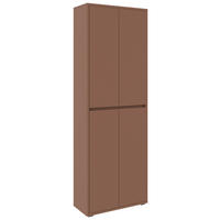 OMARA ZA ČEVLJE terakota - terakota, Design, umetna masa/leseni material (70/210/34cm) - Xora