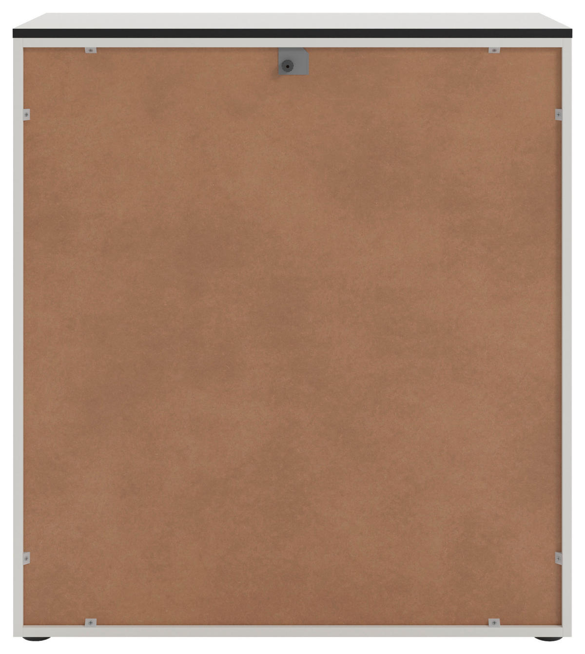 KOMMODE soul  in 90/99,8/40 cm  - Schwarz/Weiß, MODERN, Holzwerkstoff/Metall (90/99,8/40cm)