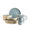 FRÜHSTÜCKSSERVICE CANDY 12-teilig  - Pastellblau, Basics, Keramik - Mäser