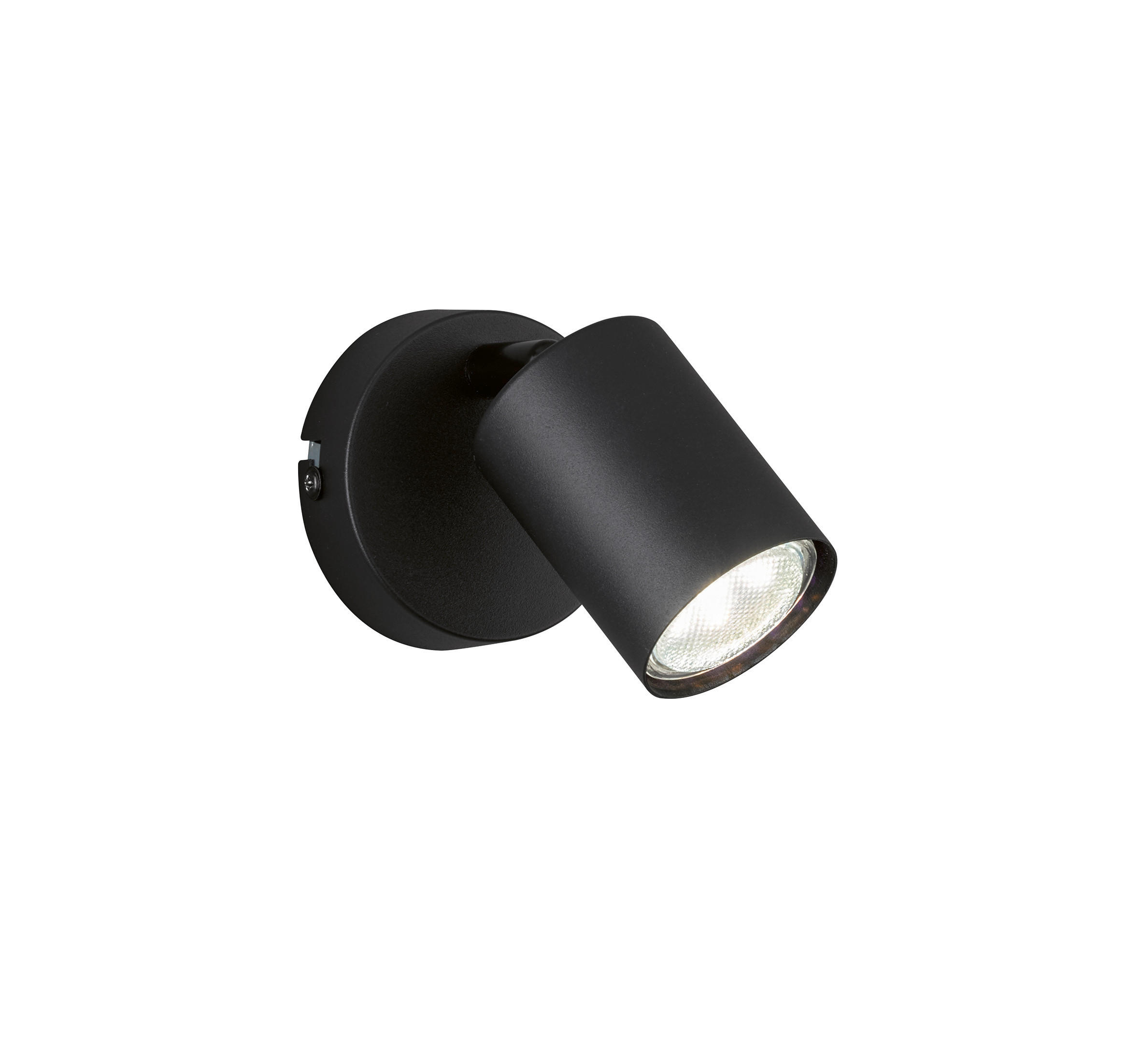 WANDSTRAHLER Vano 8/11/10 cm   - Schwarz, Design, Metall (8/11/10cm) - Fischer & Honsel