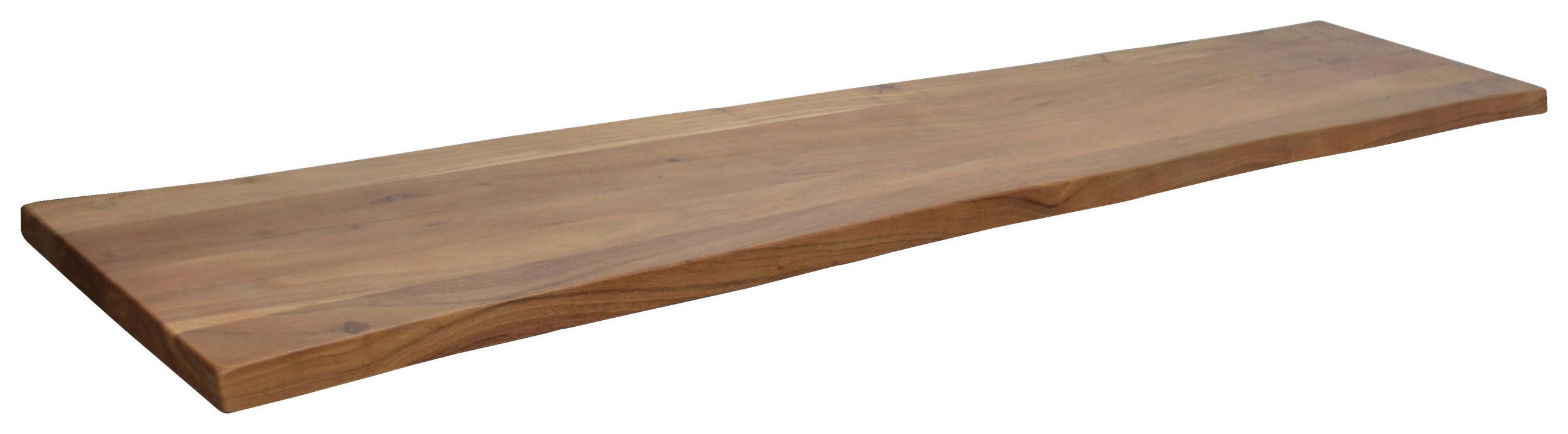 SITZBANKPLATTE 200/3,8/40 cm  - Akaziefarben, Natur, Holz (200/3,8/40cm) - Valdera