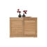 SIDEBOARD Rotkernbuche massiv naturgeölt Buchefarben - Buchefarben, Design, Holz (120/87.2/42cm) - CASSANDO