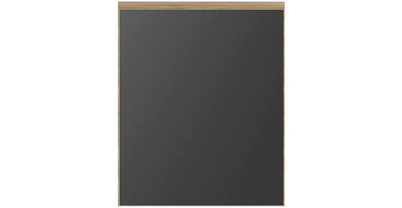 WANDSPIEGEL 65/80/2 cm - Eichefarben, KONVENTIONELL, Glas/Holzwerkstoff (65/80/2cm) - Xora