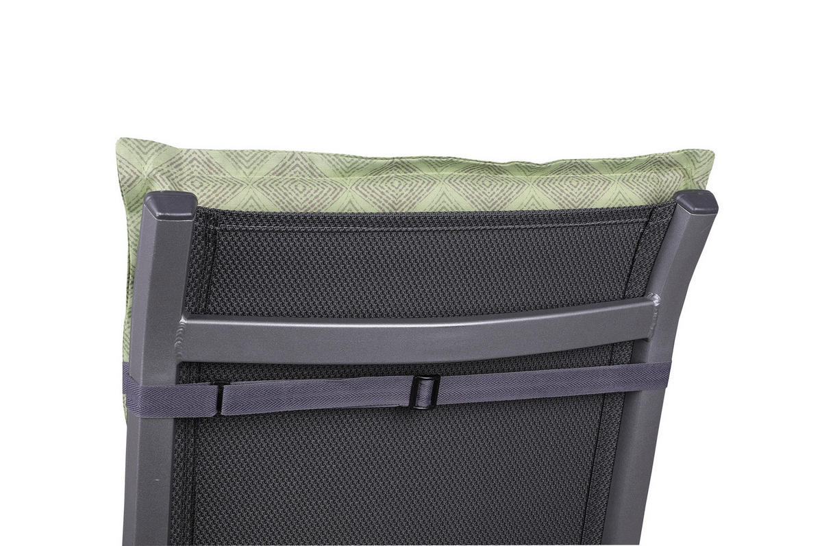 SESSELAUFLAGENSET Raute  - Grün, Basics, Textil (50/6/108cm)