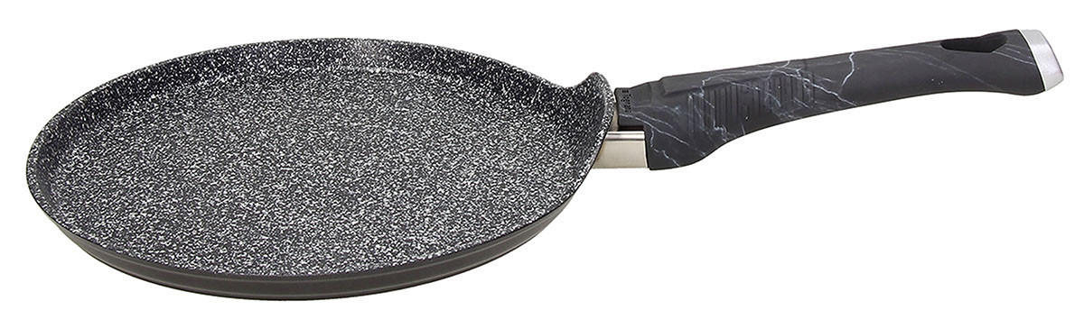 TIGANJ ZA TANKE PALAČINKE 25 cm - crna, Osnovno, metal (25cm) - Tognana