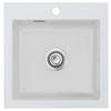 SPÜLE Mera 51 / 50010176  - Alufarben, Basics, Keramik (51/51/20cm) - Systemceram