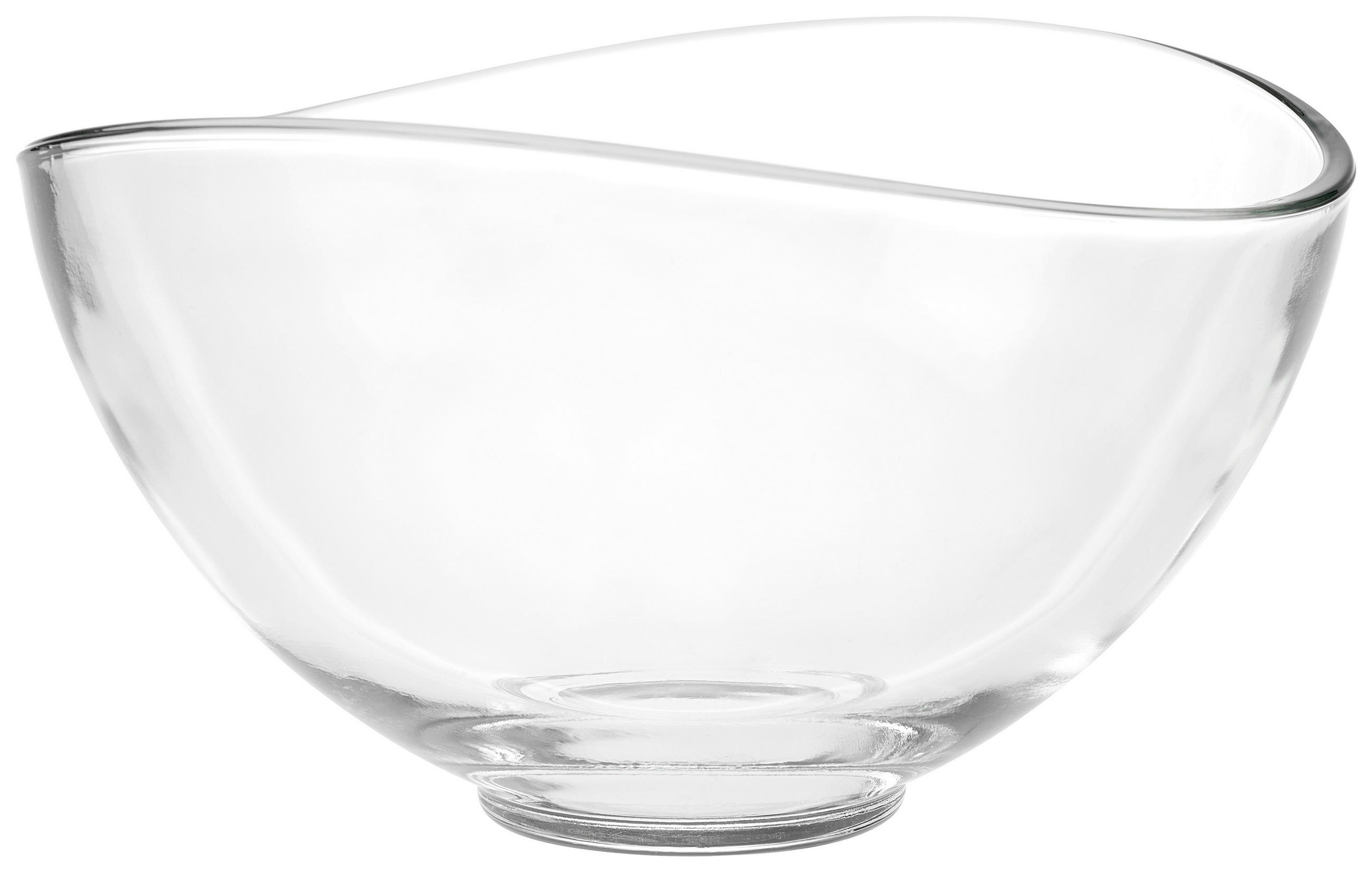 MÜSLISCHALE Loop  - Klar, Konventionell, Glas (15,00/8,50/15,00cm) - Leonardo