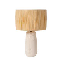 TISCHLEUCHTE Viso 36/36/56 cm  - Weiß, Design, Keramik (36/36/56cm) - Lucide