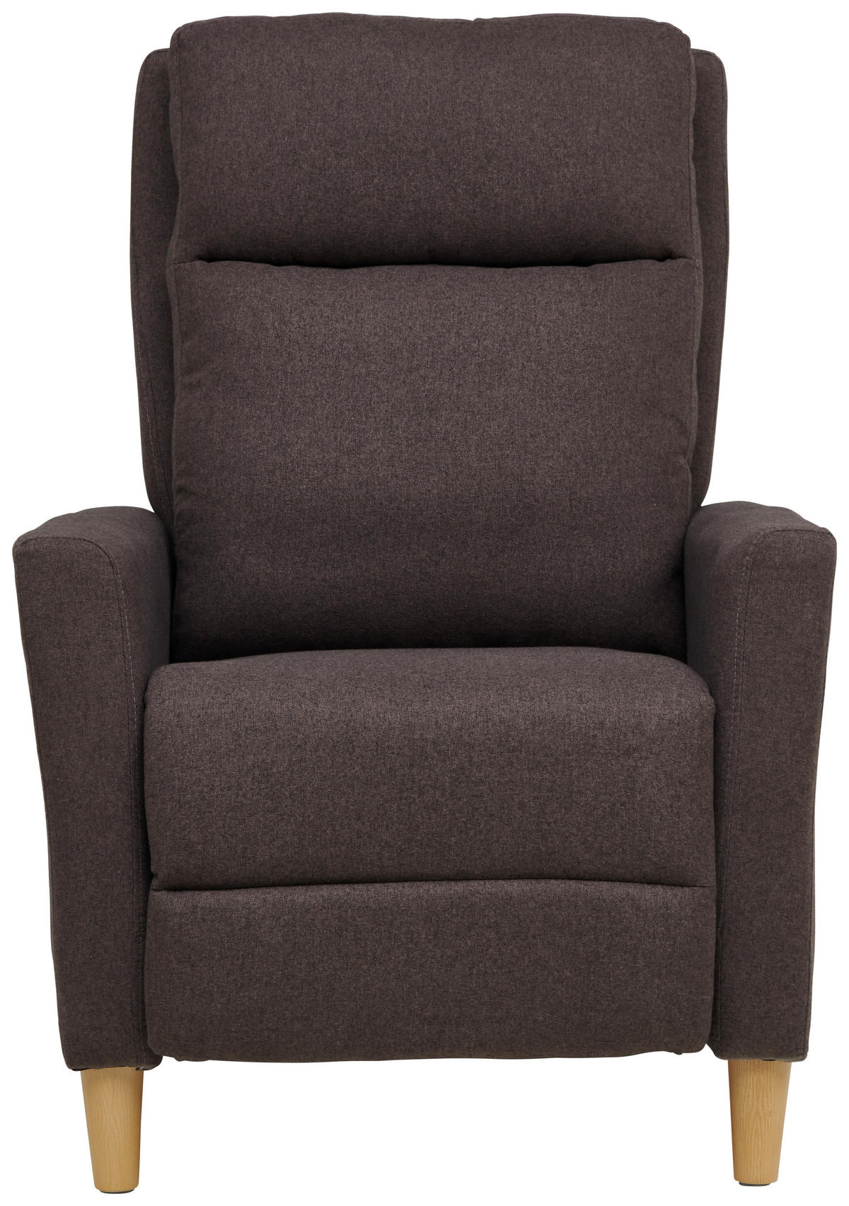 TV-FOTEL - barna/natúr, Design, műanyag/textil (72,5/106-82/89-160cm) - Carryhome