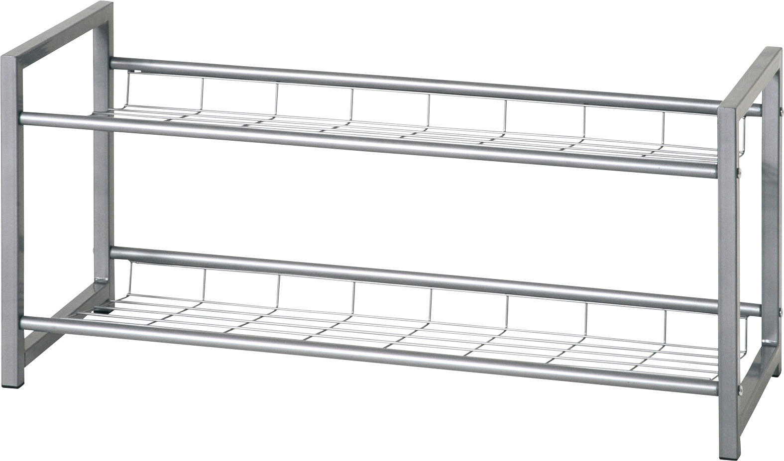 Carryhome REGÁL NA TOPÁNKY, hliníková, 80/38/30 cm