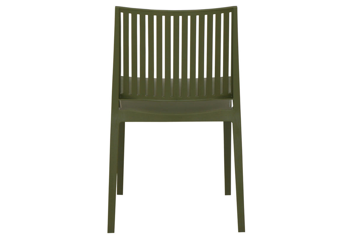 GARTENGARNITUR 3-teilig  - Grün, Basics, Holzwerkstoff/Kunststoff (80/80/80cm) - Siena Garden