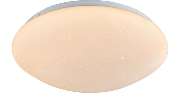 LED-DECKENLEUCHTE 28/9 cm - Weiß, LIFESTYLE, Kunststoff/Metall (28/9cm) - Boxxx