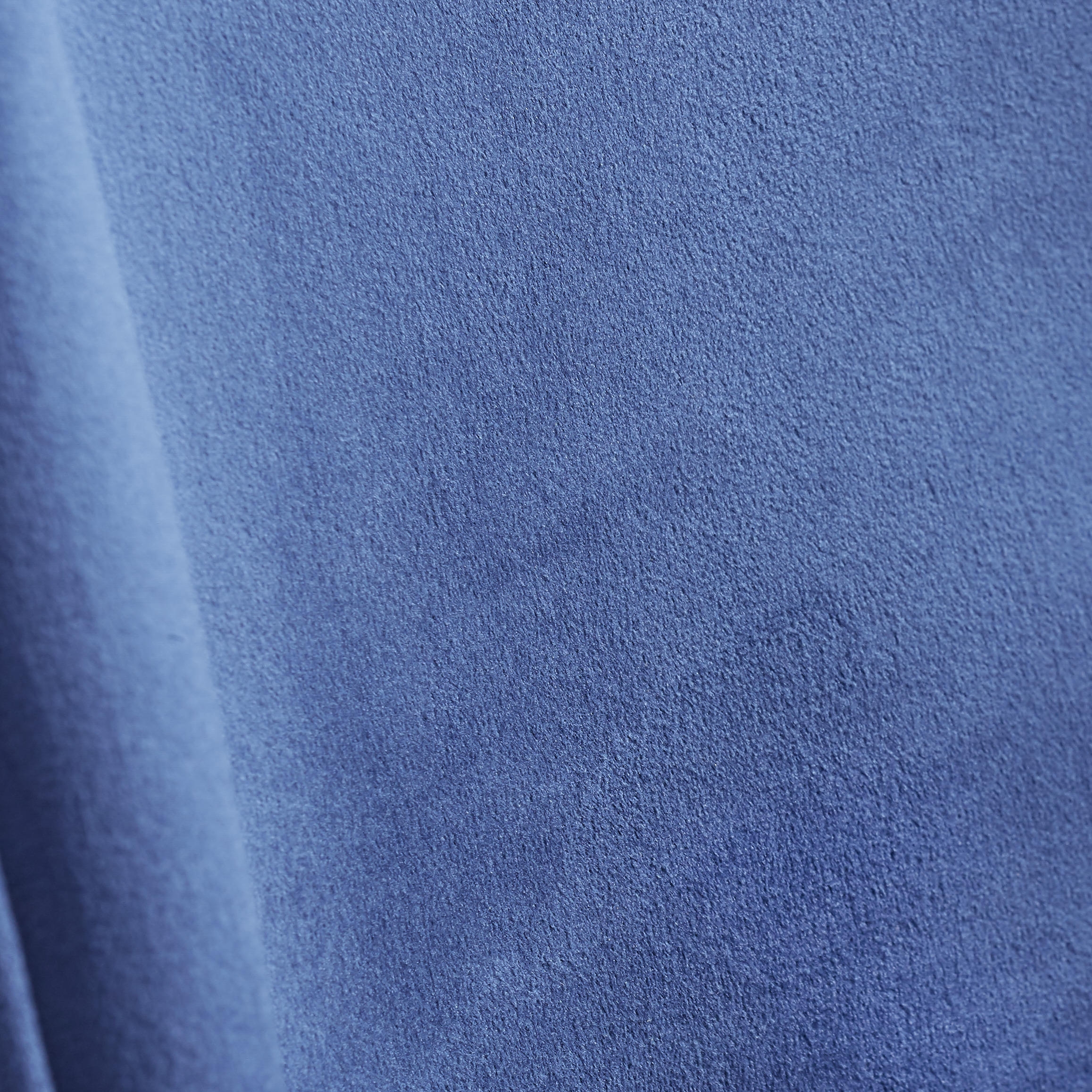 STOL i textil blå, guldfärgad  - blå/guldfärgad, Trend, metall/textil (46/86/60cm) - Livetastic