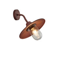 WANDLEUCHTE - Rostfarben, Romantik / Landhaus, Metall (30/32cm) - Trio Leuchten