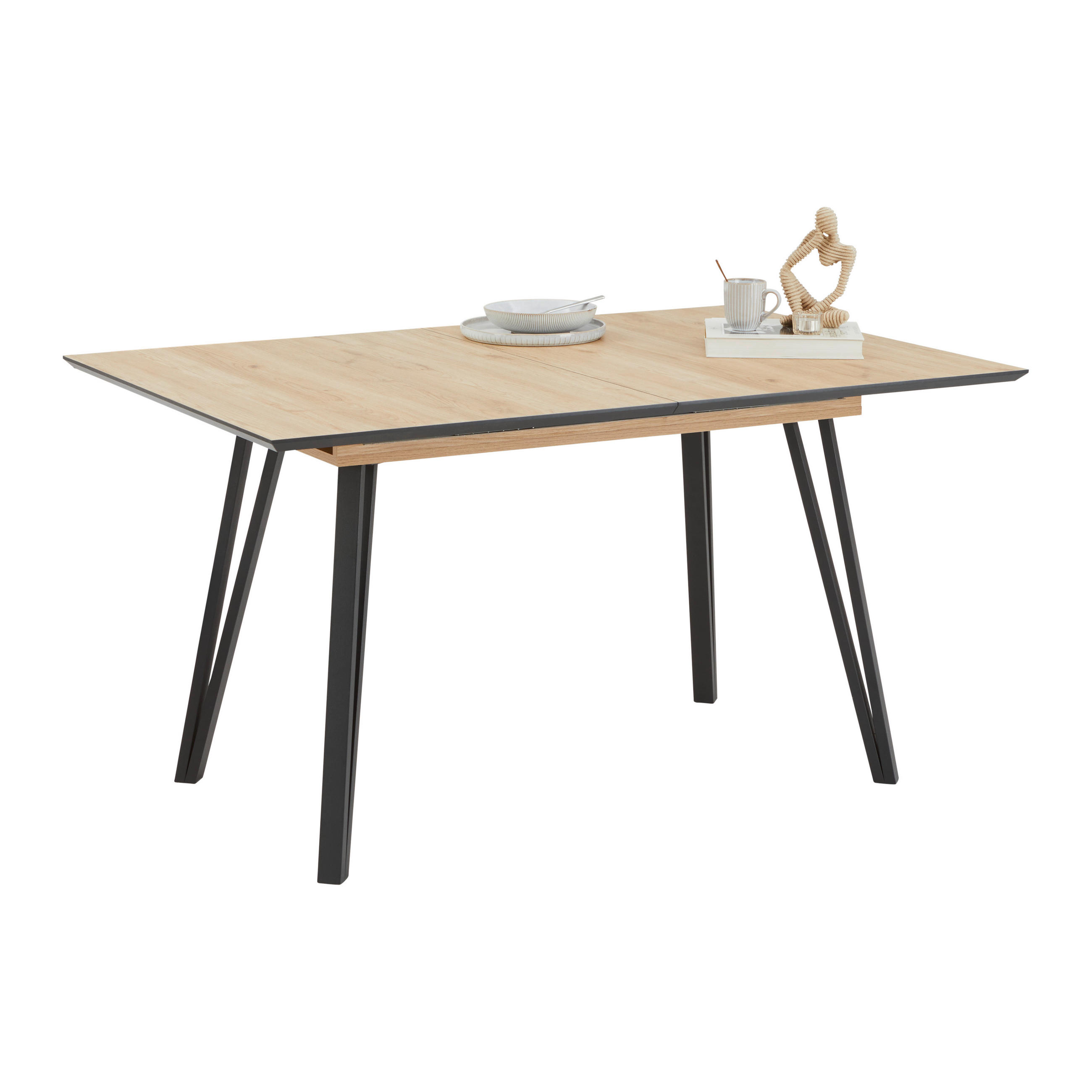 Esstisch ausziehbar Ascona 140-180x75x80 cm Eiche
