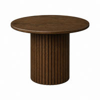 SOFFBORD i trä  - mörkbrun, Modern, trä (60cm) - Niels Andersson