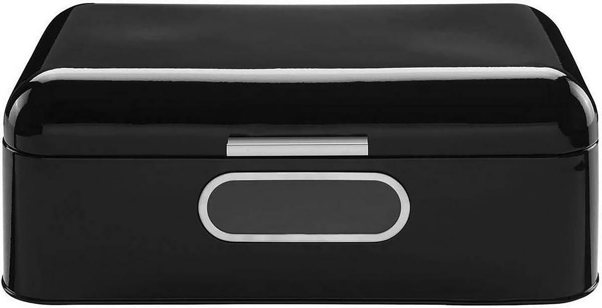 BRÖDLÅDA - svart, Basics, metall (42/23/16,5cm) - Echtwerk