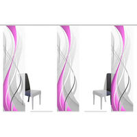 PANELOVÝ ZÁVĚS, 60/245 cm - ostružinová/bobulová, Design, textil (60/245cm) - Schmidt W. Gmbh