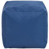 HOCKER in Textil Blau  - Blau, Design, Textil (40/40/40cm) - Boxxx