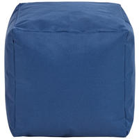 HOCKER in Textil Blau  - Blau, Design, Textil (40/40/40cm) - Boxxx