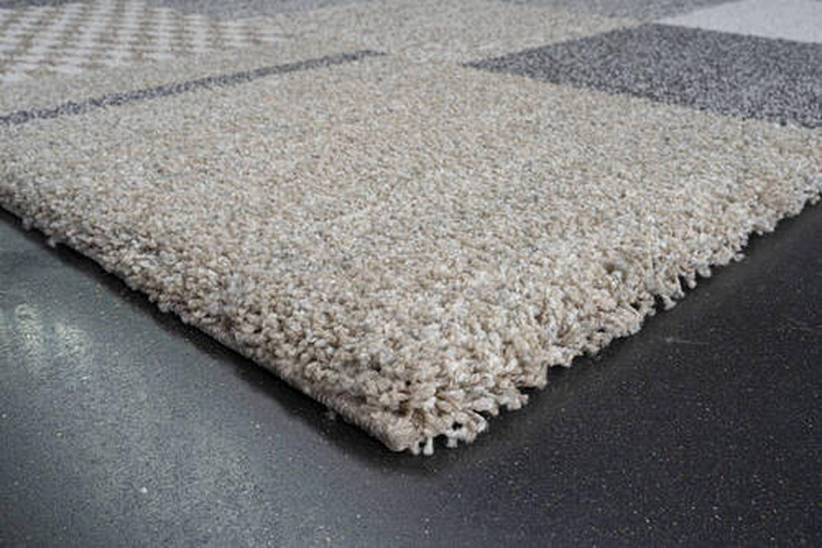 WEBTEPPICH 80/150 cm Mehari Creme, Grau, Dunkelgrau  - Dunkelgrau/Creme, KONVENTIONELL, Kunststoff/Textil (80/150cm) - Novel