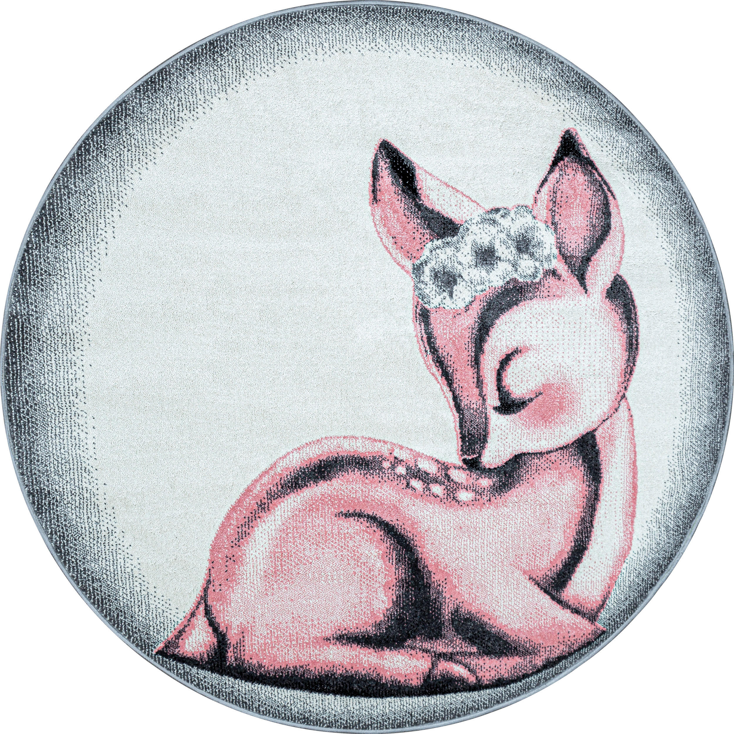 KINDERTEPPICH 120 cm Bambi  - Rosa, Trend, Textil (120cm) - Ayyildiz 