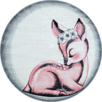 BARNMATTA 160 cm Bambi  - rosa, Trend, textil (160cm) - Ben'n'jen