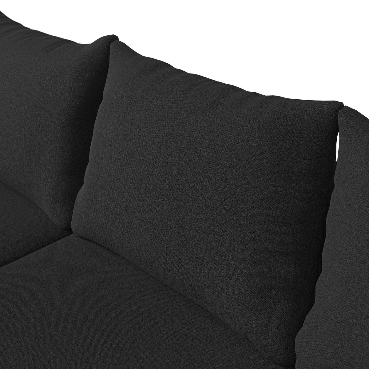 LOUNGEGARNITUR Eisen  - Dunkelgrau, MODERN, Textil/Metall (128/68/66cm) - Ambia Garden