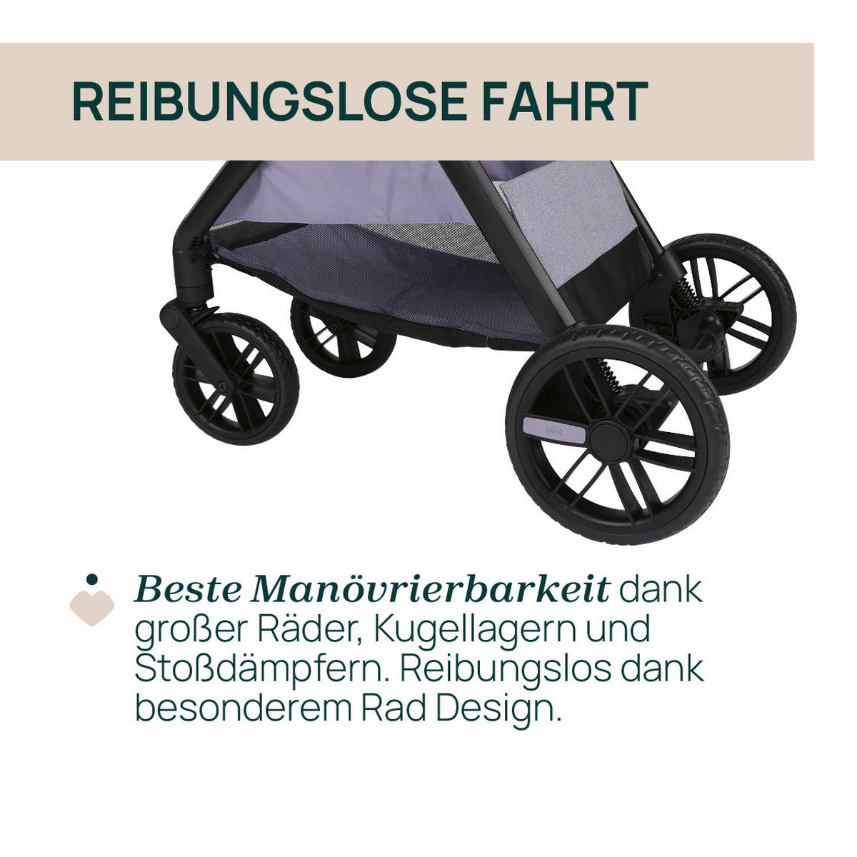 KINDERWAGEN Bellagio  - Lila, Basics, Textil/Metall (55/82/97-106cm) - Chicco