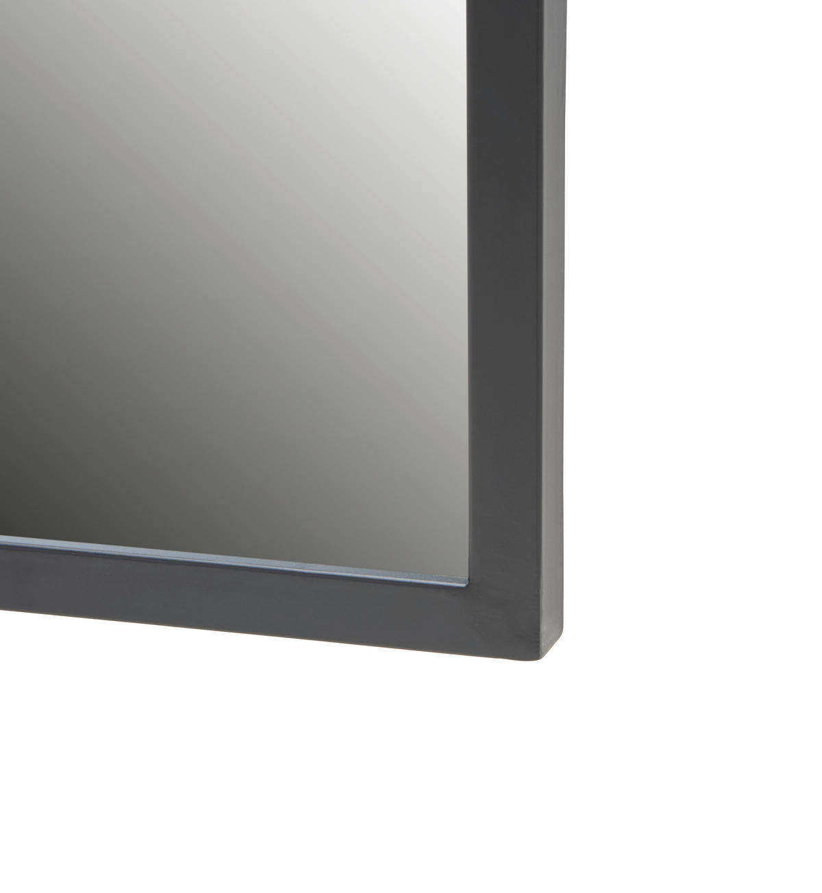 OGLEDALO ZIDNO  88/160/2,5 cm     - crna, Design, staklo/drvni materijal (88/160/2,5cm) - MID.YOU