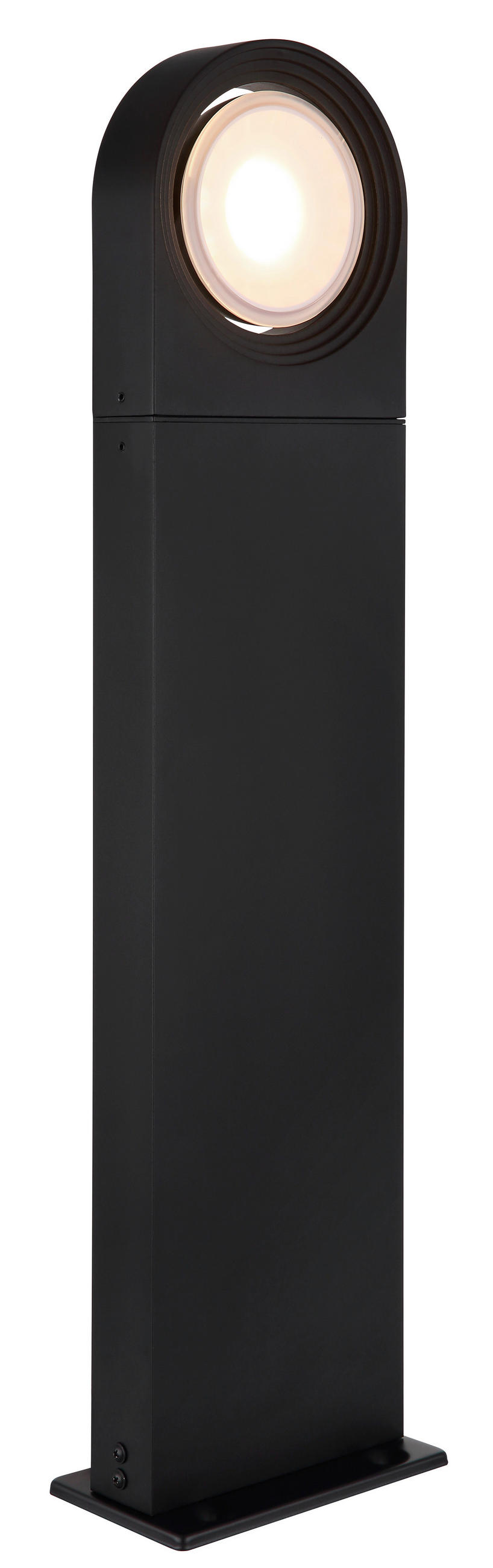LED-AUSSENLEUCHTE - Weiss/Schwarz, Design, Kunststoff/Metall (17/10/70cm) - Globo