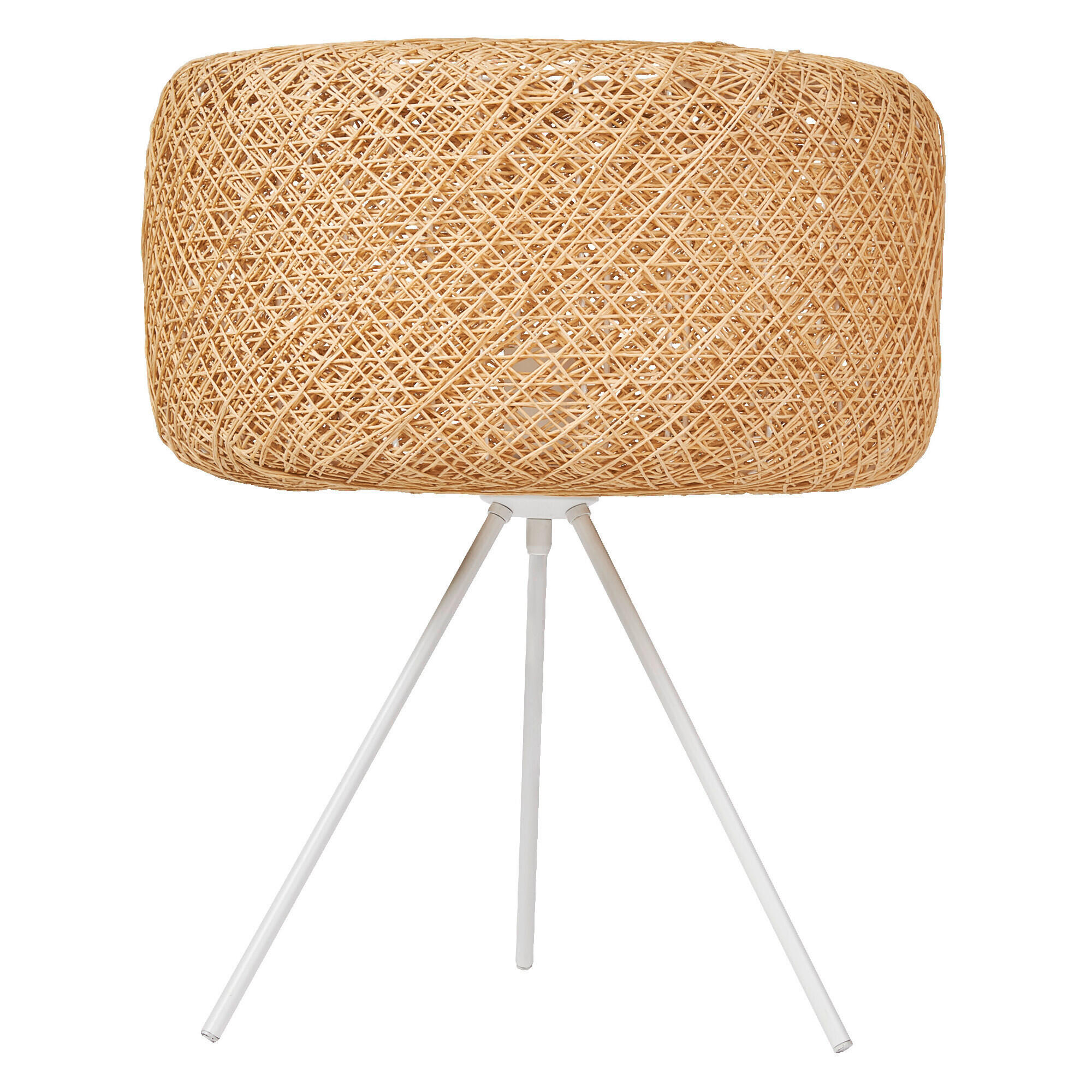 TISCHLEUCHTE 40/48,5 cm   - Beige, Natur, Papier/Metall (40/48,5cm) - Ledvance