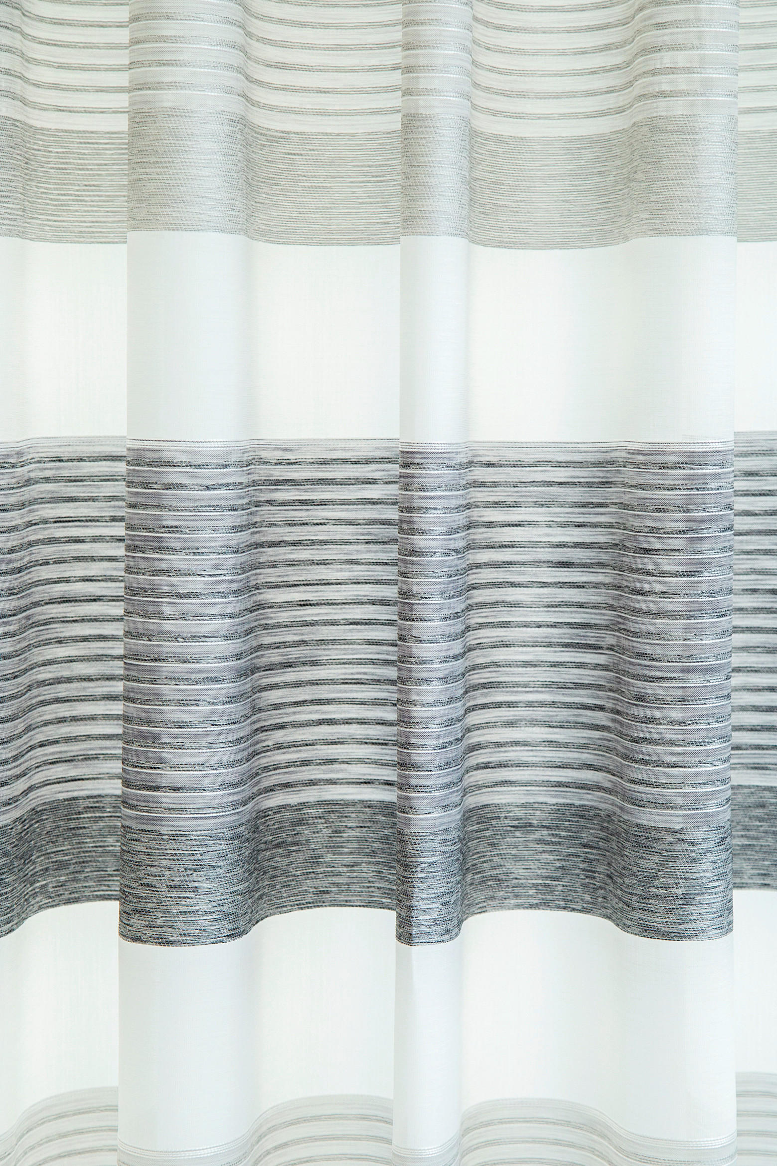 FERTIGVORHANG  halbtransparent  140/245 cm   - Blaugrau, KONVENTIONELL, Textil (140/245cm)