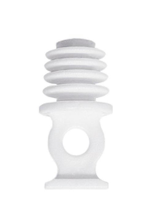 FESTSTELLER  - Weiß, Basics, Kunststoff (1.2/2.3cm) - Homeware