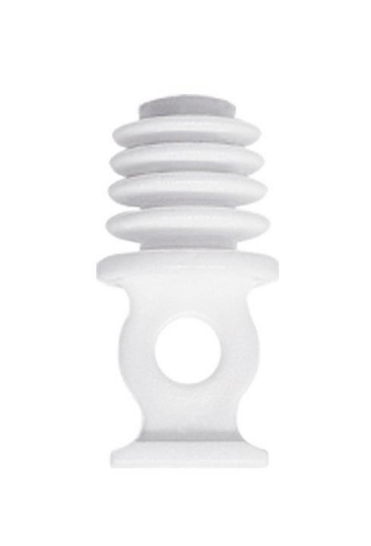 FESTSTELLER  - Weiß, Basics, Kunststoff (1.2/2.3cm) - Homeware