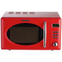 MIKROWELLE WMW720 FR ROT  - Rot, Basics, Metall (46/26/37cm) - Wolkenstein