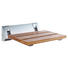 DUSCHHOCKER Holz, Metall, Kunststoff - Alufarben/Braun, Basics, Holz/Kunststoff (32/23cm) DUSCHHOCKER Holz, Metall, Kunststoff - Alufarben/Braun, Basics, Holz/Kunststoff (32/23cm)
