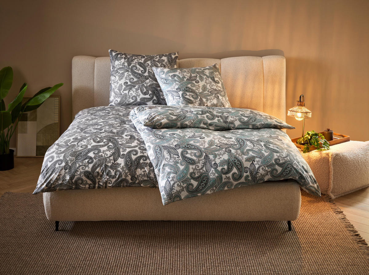 BETTWÄSCHE Atelier Interlock-Jersey 135/200 cm  - Sandfarben, Design, Textil (135/200cm) - Estella