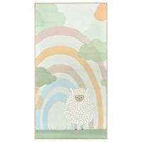 KINDERTEPPICH 80/150 cm LIVING-KIDS  - Multicolor/Hellgrün, Design, Kunststoff/Textil (80/150cm) - Lindorug
