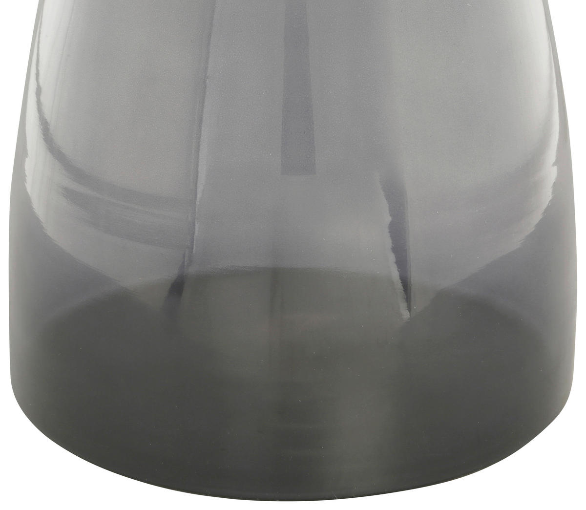 SIDOBORD i metall, glas  - grå/guldfärgad, Design, metall/glas (36/48cm) - Kayoom