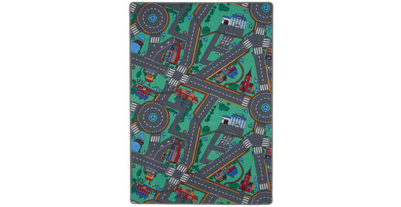 SPIELTEPPICH Car City - Multicolor, Trend, Textil (100/175cm) - Boxxx