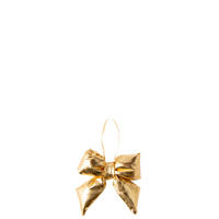 DEKOHÄNGER  - Goldfarben, Basics, Textil (11/4/11cm)