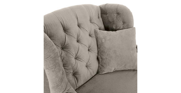 XXL-SESSEL - Hellgrau/Schwarz, Design, Holz/Textil (127/106/149cm) - Landscape