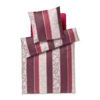BETTWÄSCHE 2-teilig JOOP! PAISLEY STRIPES Jersey 135/200 cm  - Rosa, Basics, Textil (135/200cm) - Joop!